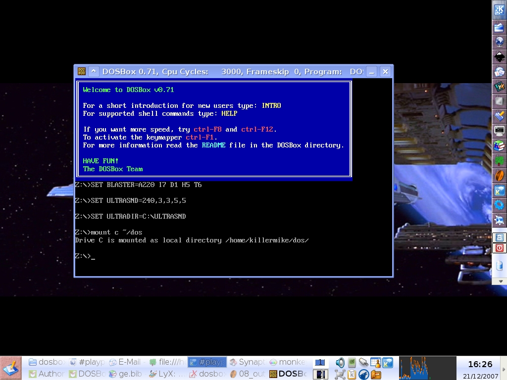 dosbox debugger booter