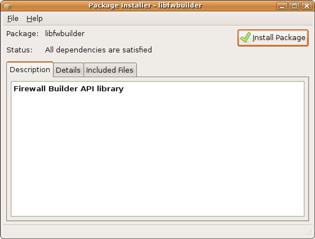 firewall builder for linux