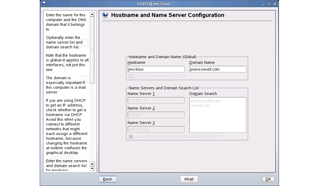 opensuse route gateway