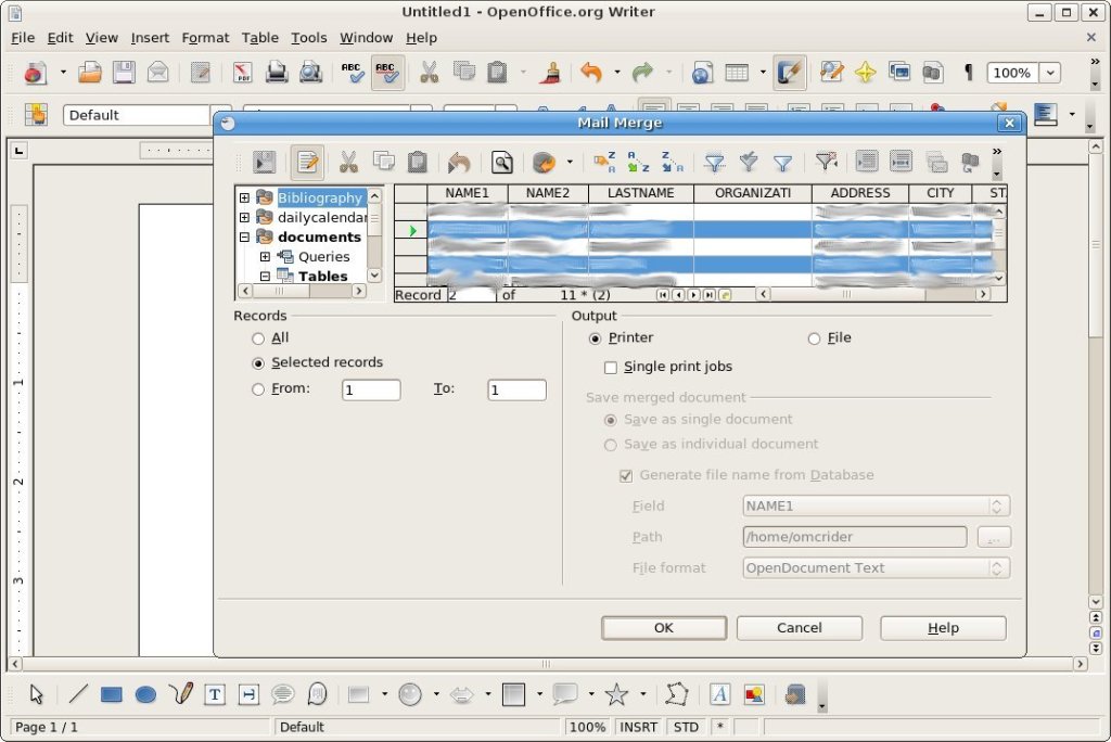 how to do a mail merge in excel for labels