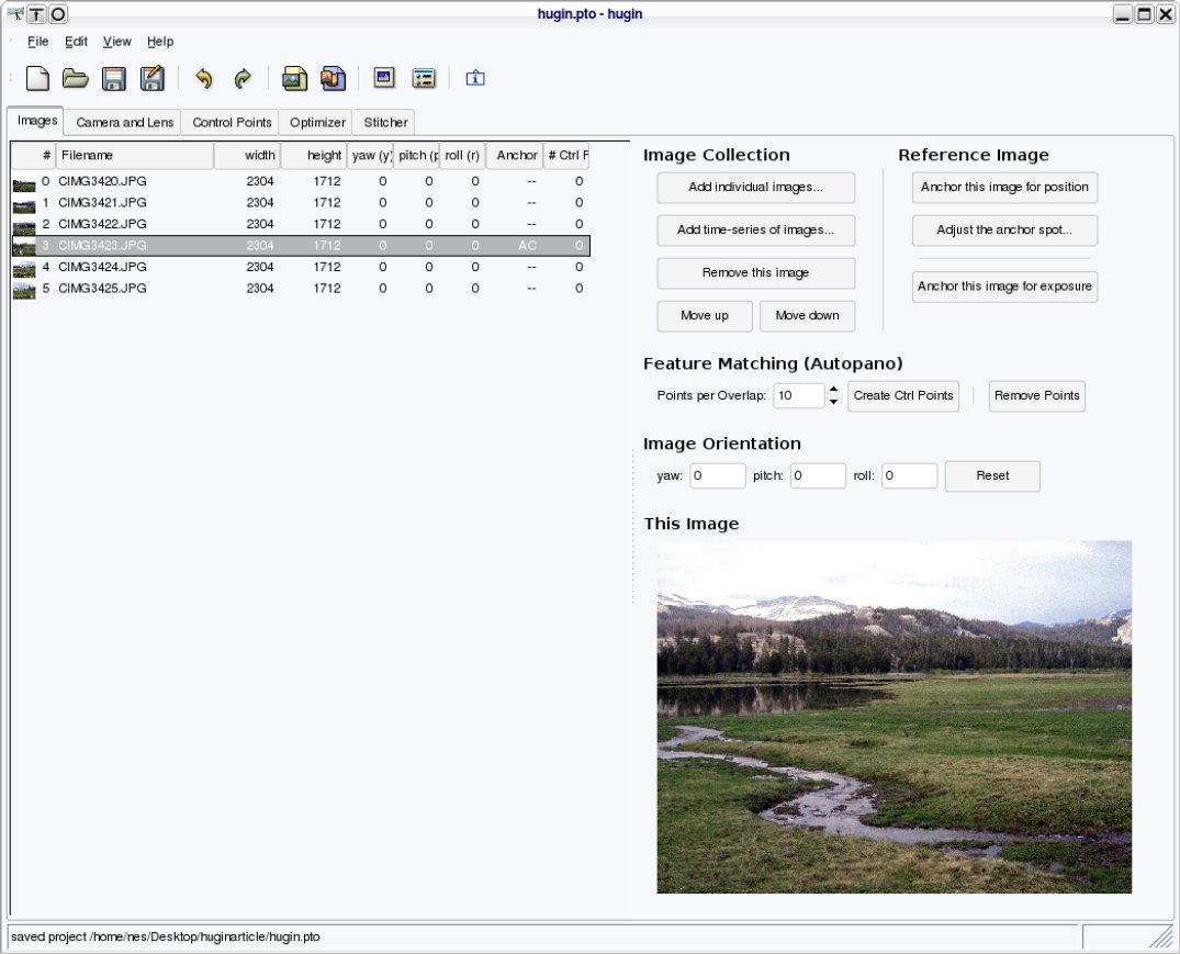 hugin panorama stitcher download