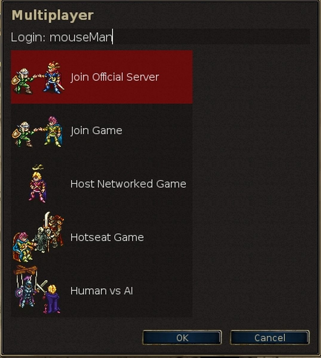 battle for wesnoth host server