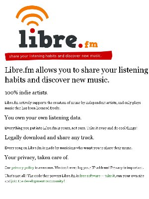 Libre.fm: A music sharing site just for free-culture works