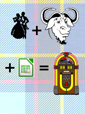A spreadsheet jukebox